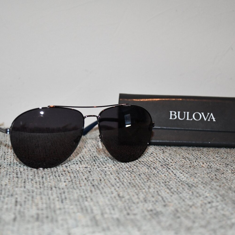 BULOVA Men's Aviator Sunglasses